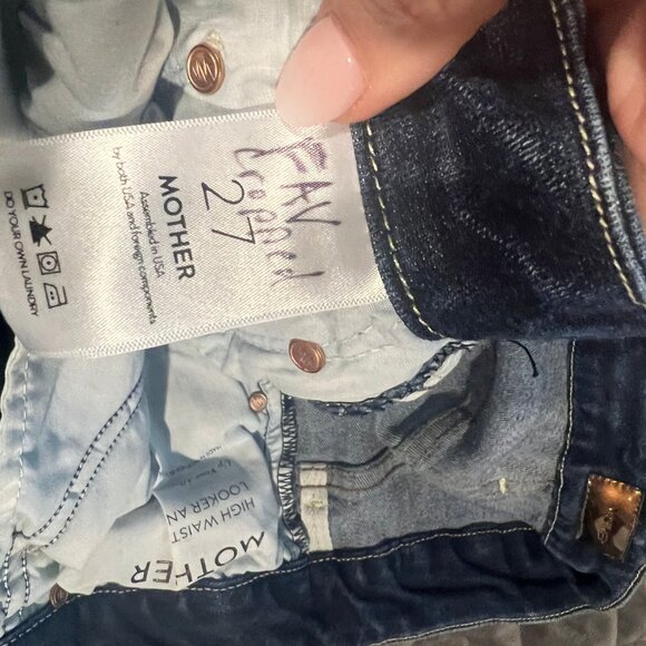 MOTHER DENIM - High Waisted Looker - Ankle, wash, Up your alley	27 - Picture 3 of 6